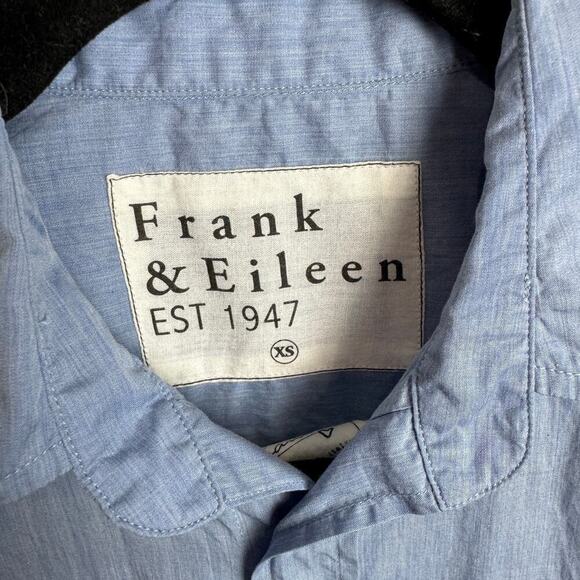 Frank & Eileen Blue Frank Button Down Shirt XS - Picture 3 of 7